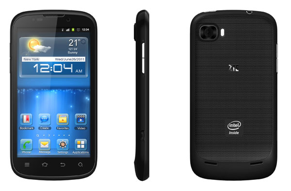 ZTE Luncurkan Smartphone Berbasis Intel Atom Medfield 2