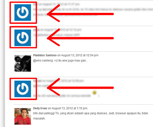 Tips: Menampilkan Gambar/Foto Avatar pada Kolom Komentar Artikel 8 gravatar 4