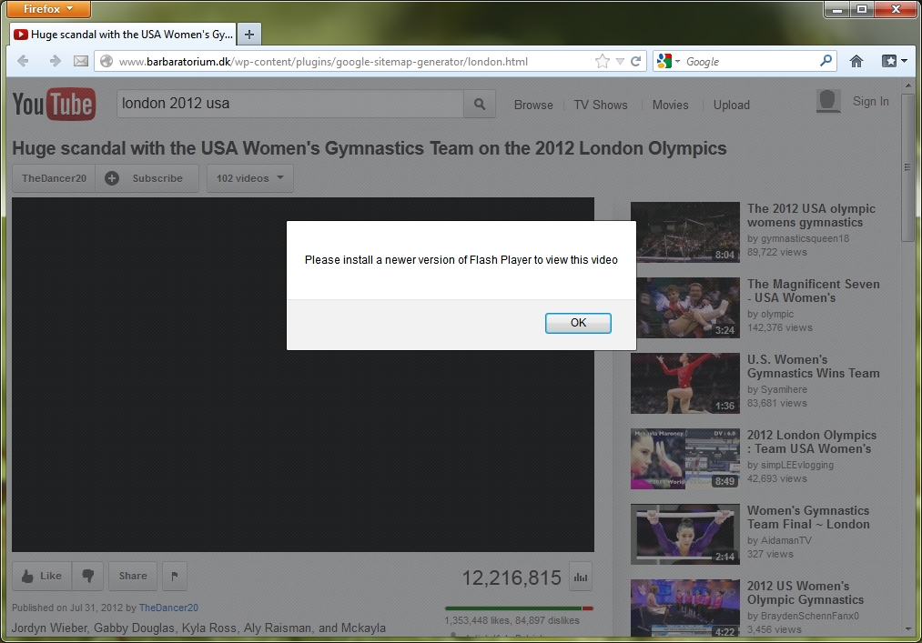 Penjahat Cyber Gunakan Olimpiade Sebagai Umpan Spam 7 symantec olympic youtube