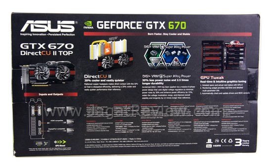 Review VGA ASUS GeForce GTX 670 DirectCU II TOP 2GB: Performa Sekencang GTX 680! 4 ASUS GTX670Ti DCUII TOP16