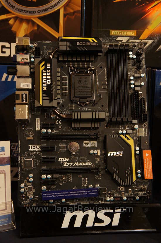 MSI Z77 Big Bang MPOWER Gathering 8 DSC03911