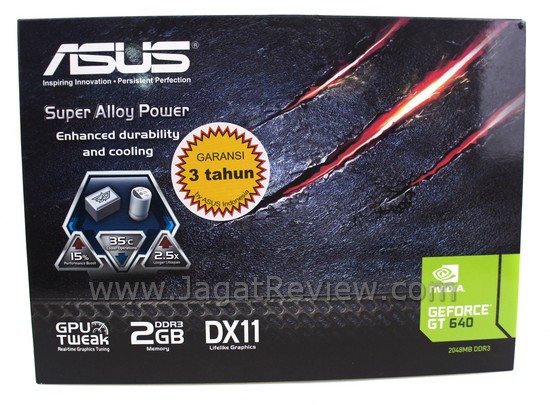 Review VGA NVIDIA ASUS GeForce GT 640: Kepler Termurah Untuk PC Multimedia 1 Jagat GraphicsCard 09