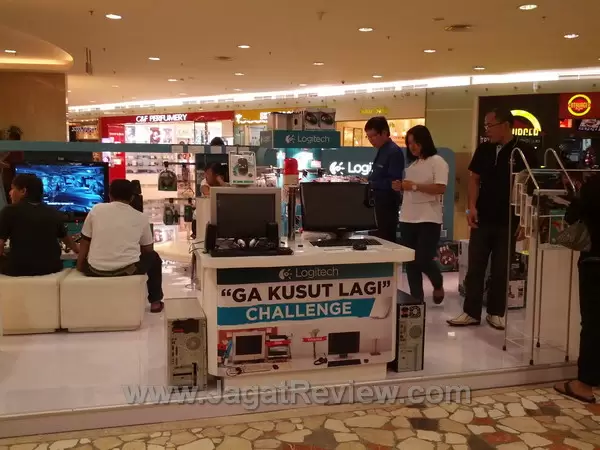 Logitech Booth Senayan City 1