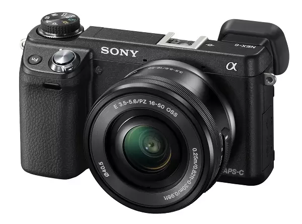 Sony NEX-6 (Front) Sony NEX 6 Front