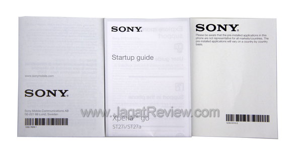 Sony Xperia Go - Dokumentasi Sony Xperia Go Dokumentasi