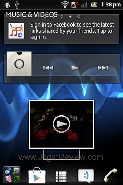 Sony Xperia Go - Homescreen 4 Sony Xperia Go Homescreen 4