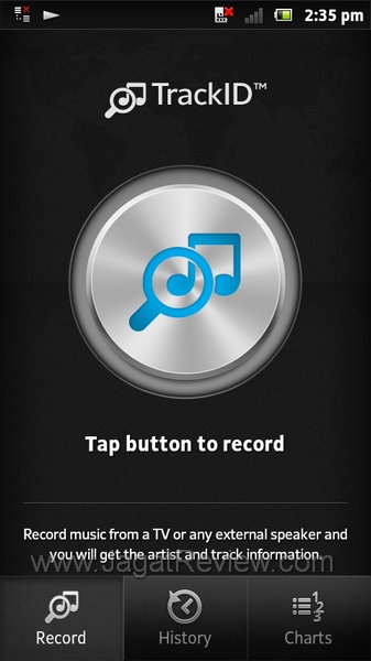 Sony Xperia Go - TrackID Sony Xperia Go TrackID