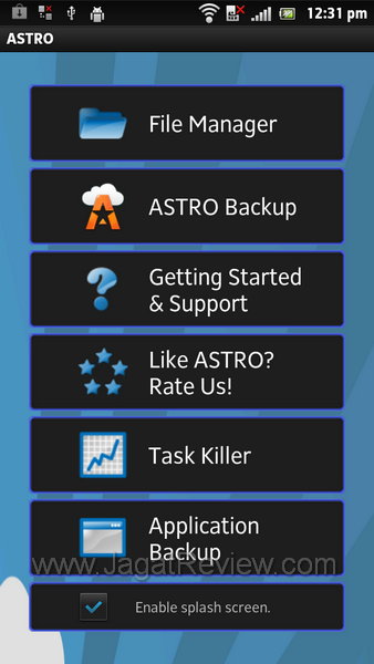 Sony Xperia Ion ASTRO File Manager
