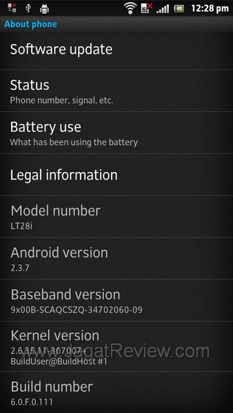 Sony Xperia Ion - About Sony Xperia Ion About