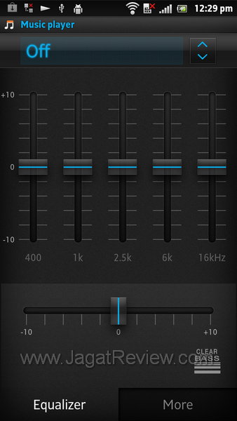 Sony Xperia Ion - Equalizer Sony Xperia Ion Equalizer