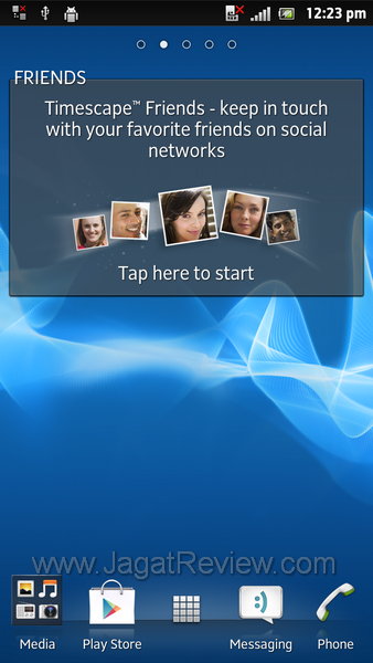 Sony Xperia Ion - Homescreen 2 Sony Xperia Ion Homescreen 2