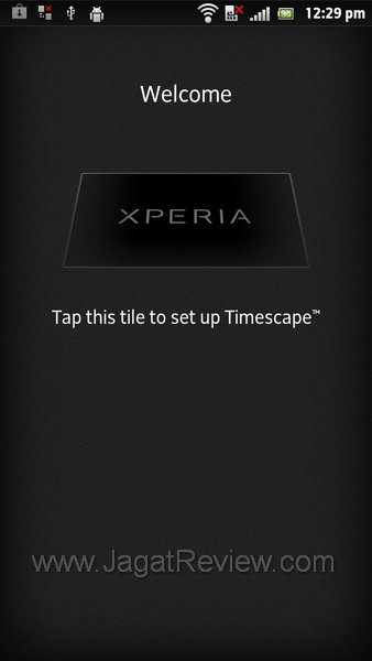 Sony Xperia Ion Timescape
