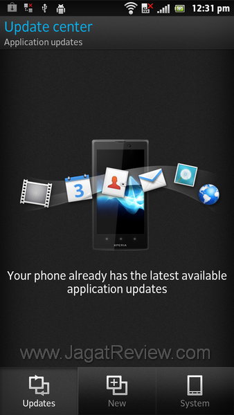 Sony Xperia Ion Update Center