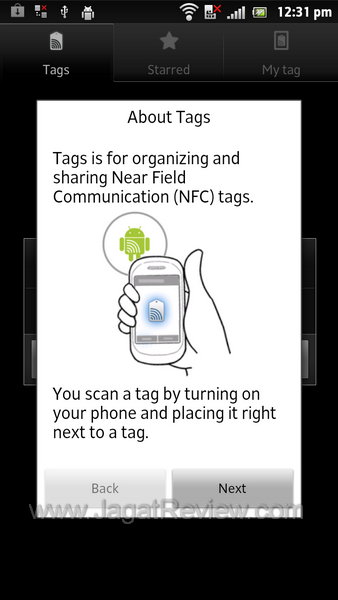 Sony Xperia Ion Xperia Tags