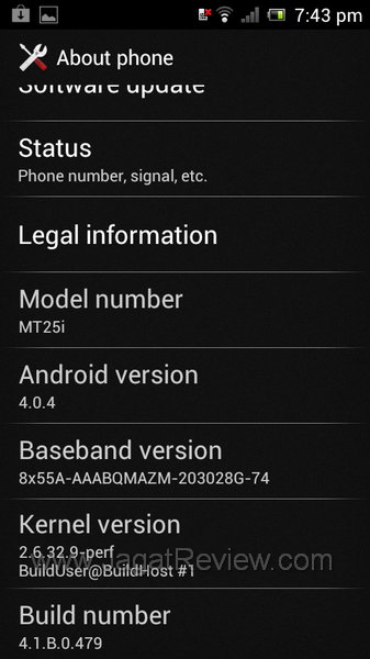 Sony Xperia Neo L About