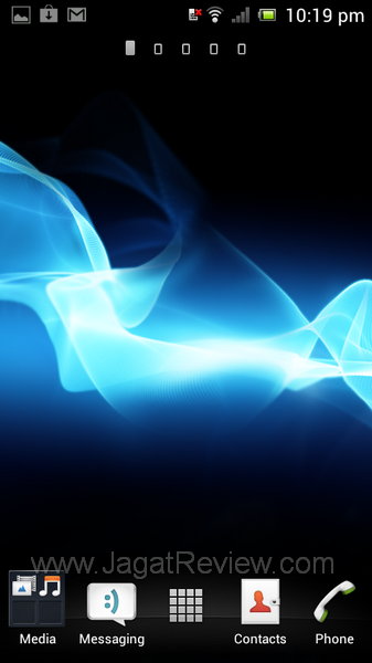 Sony Xperia Neo L Homescreen 1