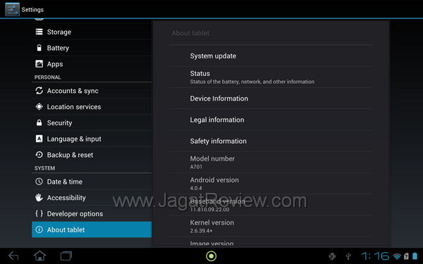Acer Iconia A701 - About Acer Iconia A701 About