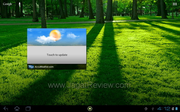 Acer Iconia A701 - Homescreen 4 Acer Iconia A701 Homescreen 4