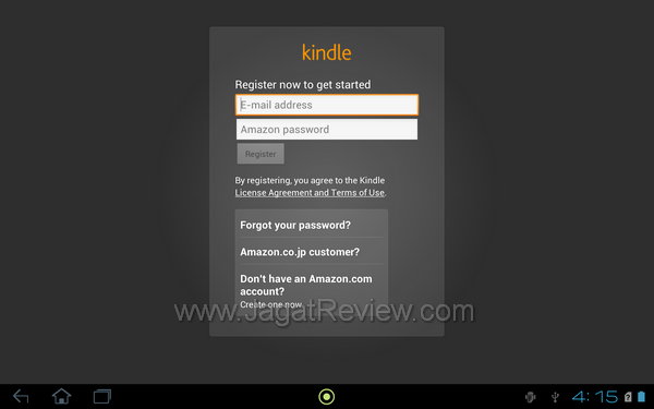 Acer Iconia A701 Kindle