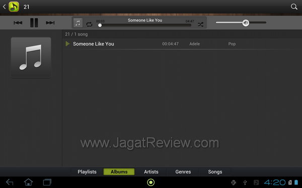 Acer Iconia A701 - Music Acer Iconia A701 Music
