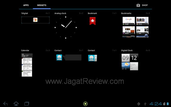 Acer Iconia A701 - Widgets Acer Iconia A701 Widgets