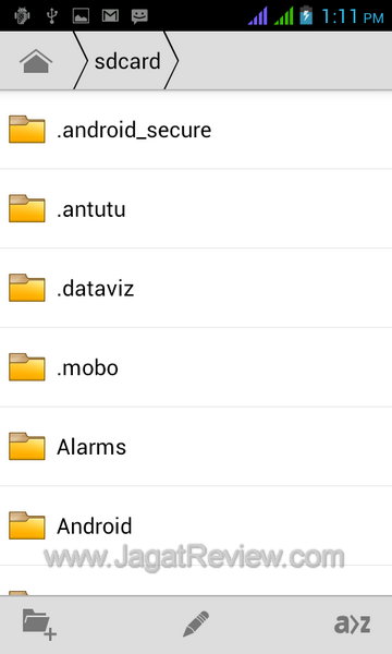 Axioo PicoPad 5 File Manager