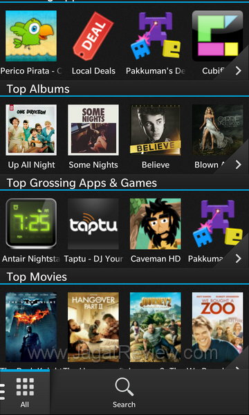 Blackberry 10 - App World Blackberry 10 App World