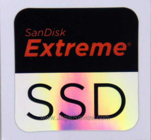 Sandisk Extreme - Stiker Sandisk Extreme Stiker