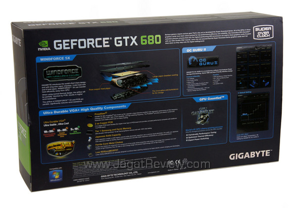 gigabyte gtx 680 soc back-side box gigabyte gtx 680 soc back side