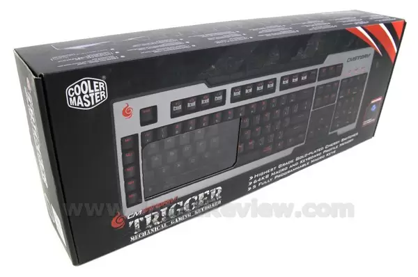 Review Mechanical Keyboard CMStorm Trigger Ver. Cherry MX Blue 6 CM Trigger 1