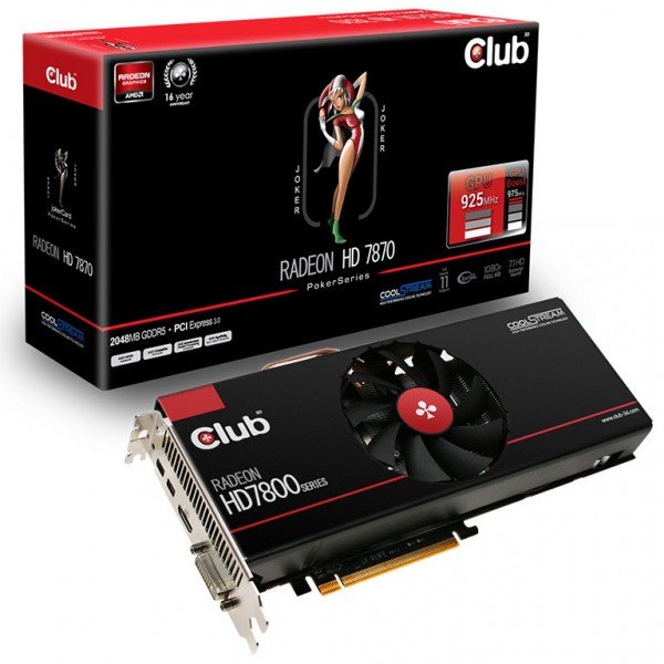 Partner AMD Tidak Tertarik Untuk Menjual HD 7870  club3d hd 7870 joker card