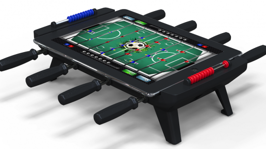 ipad foosball table