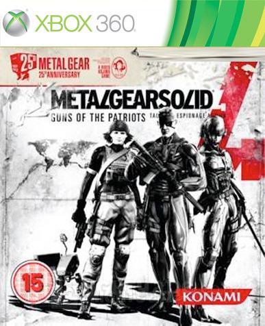 Konami Bantah Rumor Rilis MGS 4 Untuk XBOX 360! 15 mgs 4 25th anniversary edition xbox 360