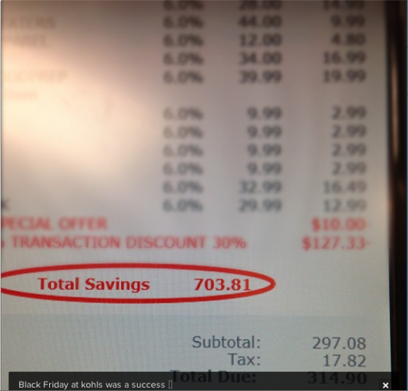 no-wonder-people-go-nuts-for-black-friday-look-how-much-this-customer-saved-at-kohls no wonder people go nuts for black friday look how much this customer saved at kohls