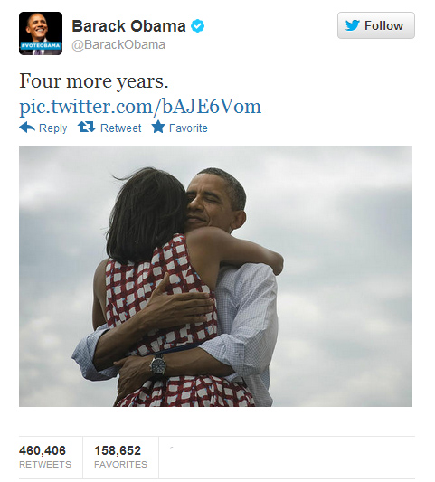 Tweet Terpopuler Saat Ini: Kemenangan Barack Obama 1 obamatweet1