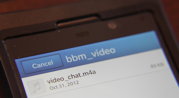 Fitur BBM Video Resmi Hadir Pada Blackberry 10 11 BBM Video