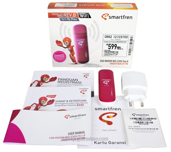 SmartFren USB Modem Wifi DF79B 2