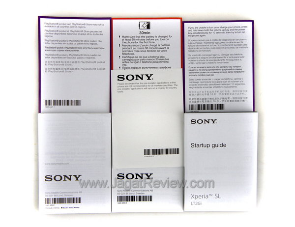 Sony Xperia SL - Dokumentasi Sony Xperia SL Dokumentasi