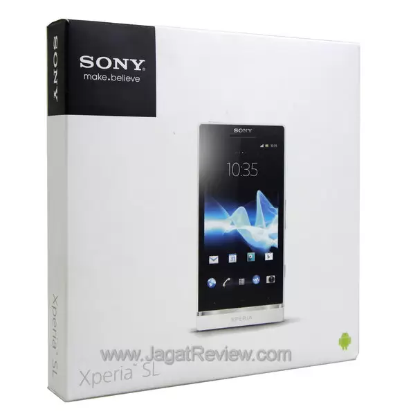 Sony Xperia SL - Kemasan Sony Xperia SL Kemasan