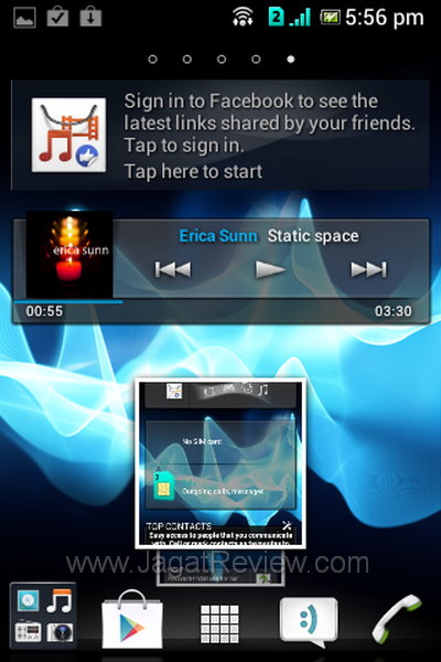 Sony Xperia Tipo Dual Homescreen 5