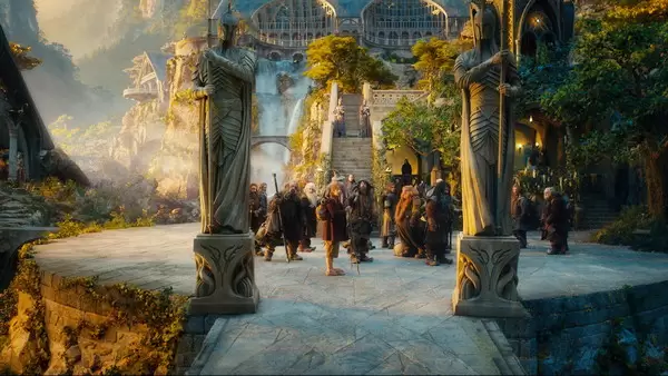 The Hobbit (Bilbo at Rivendell) The Hobbit Bilbo at Rivendell