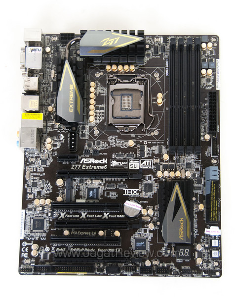 asrock z77 extreme6 board 02 asrock z77 extreme6 board 02
