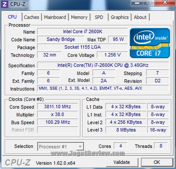 AMD FX 8350 CPUZ 2600K cpu 3811