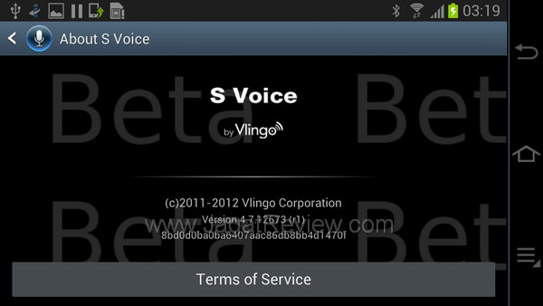 Samsung Galaxy Camera - S Voice Samsung Galaxy Camera S Voice