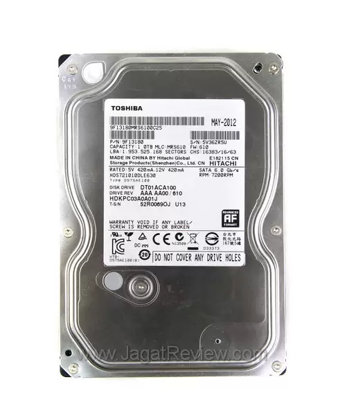 Review Hard Disk Toshiba 1 TB: Kapasitas Besar dengan Performa Kencang 22 Toshiba 1 TB