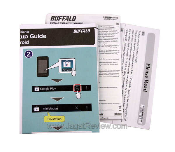 Buffalo Ministation Air Dokumentasi