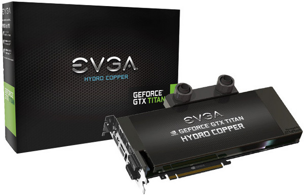 Parade VGA NVIDIA GeForce GTX Titan 1 evga gtx titan hydro copper