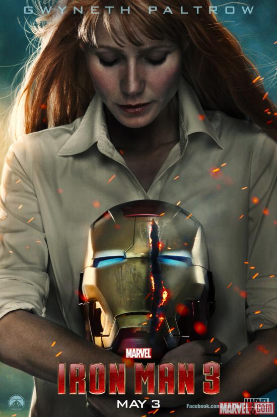 Berbagai Poster Terbaru Iron Man 3 Mengungkap Plot Lebih Dalam 3 iron man 3 pepper potts