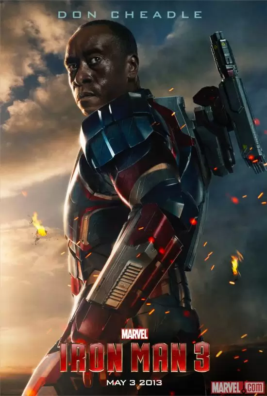 Berbagai Poster Terbaru Iron Man 3 Mengungkap Plot Lebih Dalam 2 iron man 3 war machine