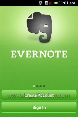 Evernote Diserang Hacker, Data Penting Diambil 8 sony xperia e dual evernote